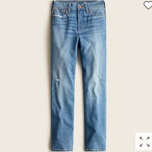 High-rise '90s classic straight jean Honeydew wash